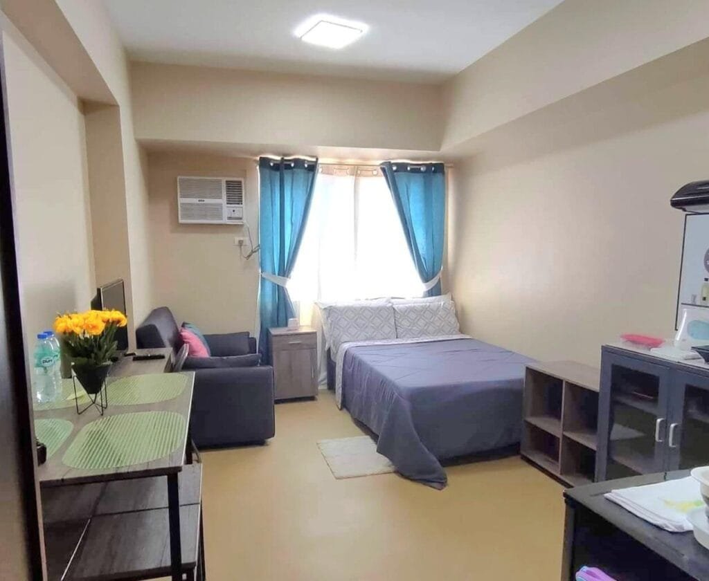 Fully furnished Studio unit in Avida Aspira Tower1