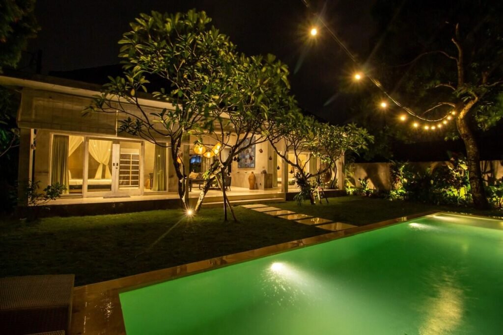 Canggu Tropical Villa with Industrial Flair