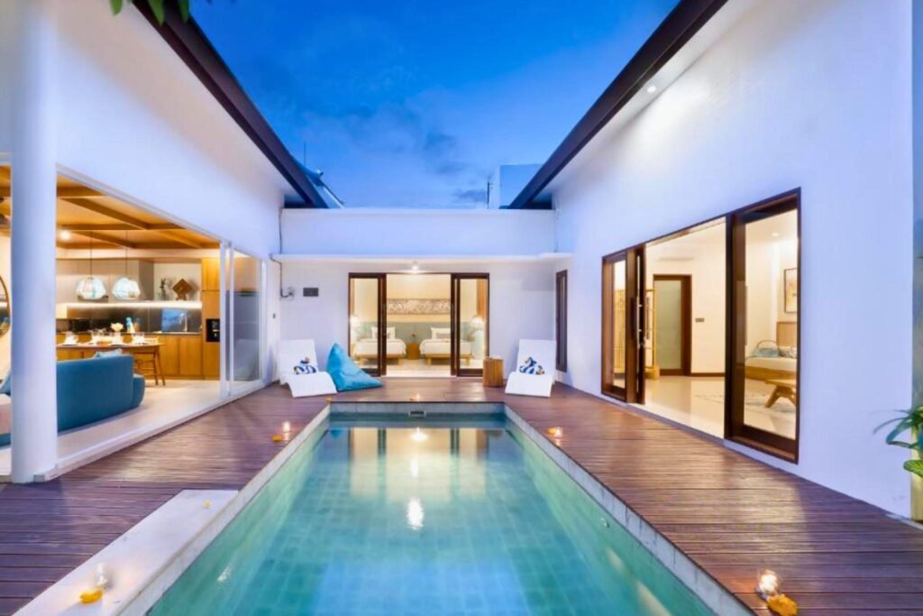 De'Boring 2 BR Private Pool With Garden View NE73
