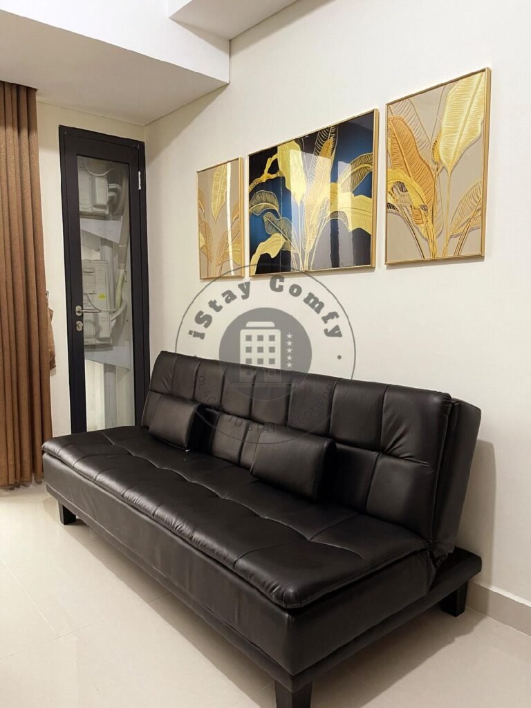 1BR Pollux Habibie B1207 City and Sea View