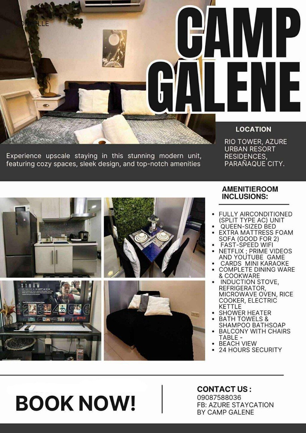 Azure Staycation by Camp Galene Manila Philippines Reviews Travel Guide: The Ultimate 3-Star Tropical Paradise to Book Now