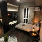 Brutalist Kasara Hideout | 65” TV + City Feels, Manila, Philippines