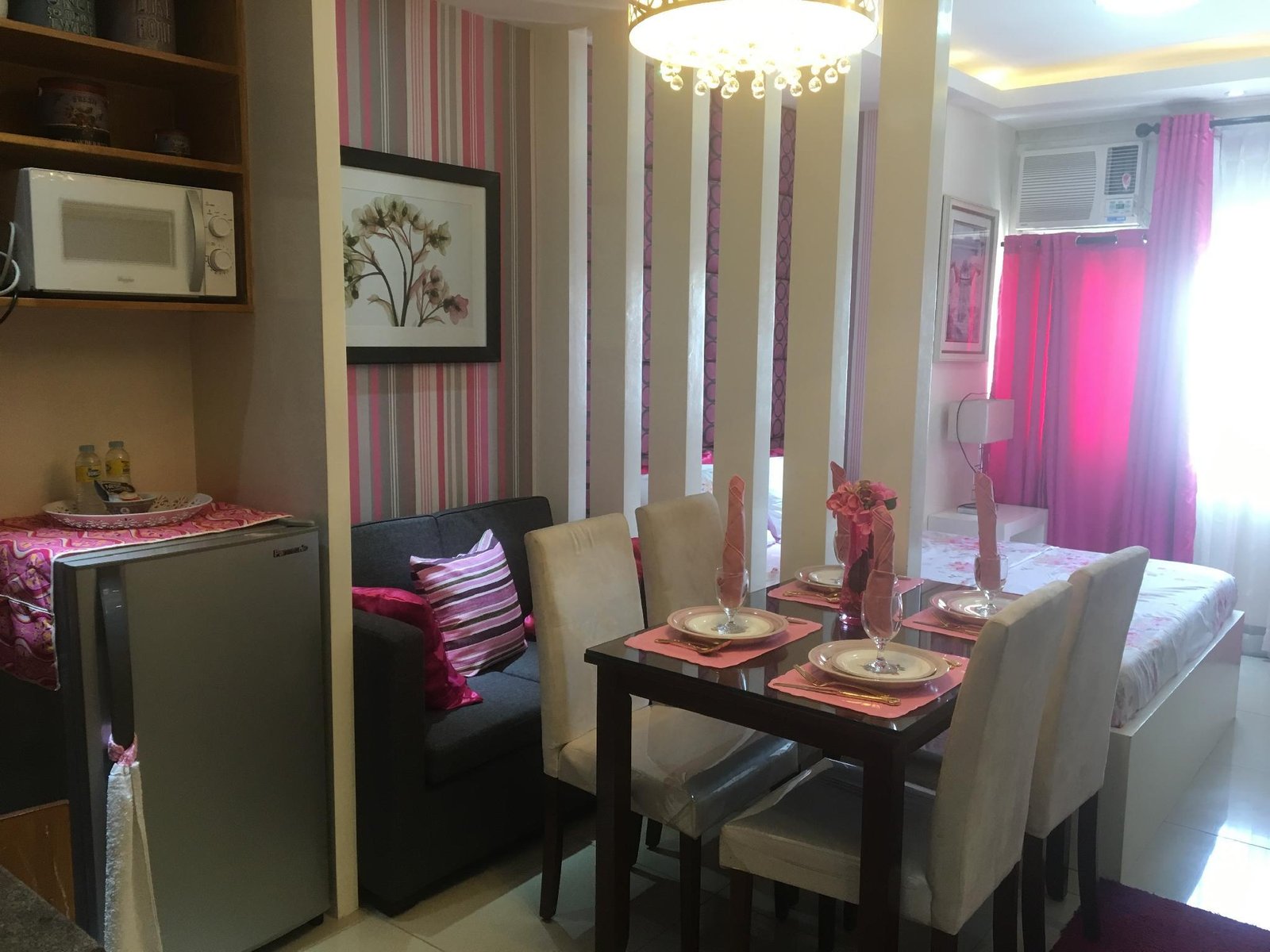 Cozy PInk Interior near SM City Cebu