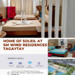 Home Of Soleil at SM Wind Tagaytay