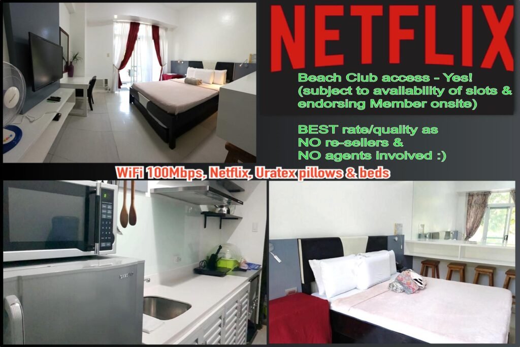 Netflix, WiFi, 42"TV, Uratex- Pico de Loro Cove /k