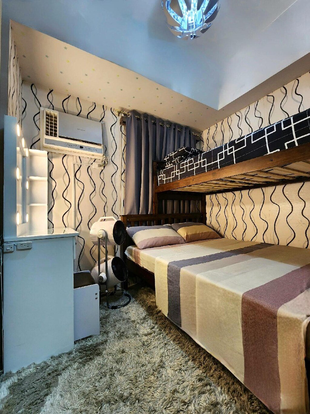 Stylish Studio @ Grass Residences – 1 person only, Manila, Philippines