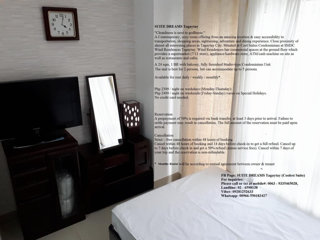 Suite Dreams (studio-type condominium)