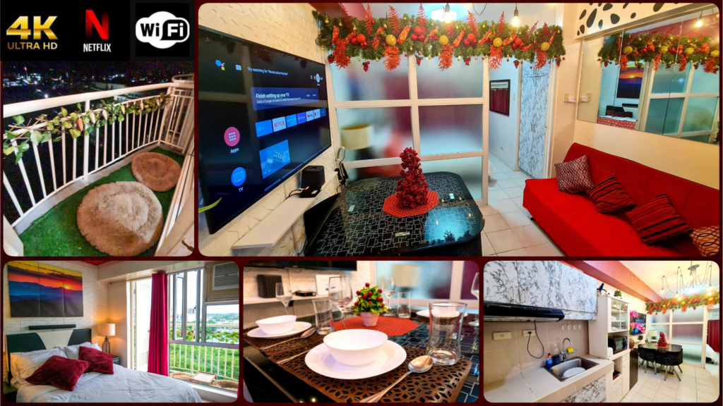The Red Keep Condotel Tagaytay w/ 55" TV & Netflix