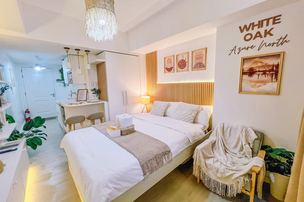 White Oak: Minimalist Studio for Couples with PS4, San Fernando (Pampanga), Philippines