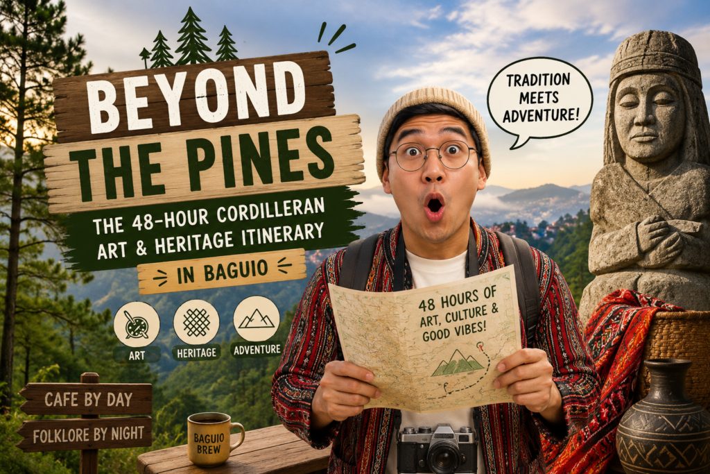 Beyond the Pines: The 48-Hour Cordilleran Art & Heritage Itinerary in Baguio