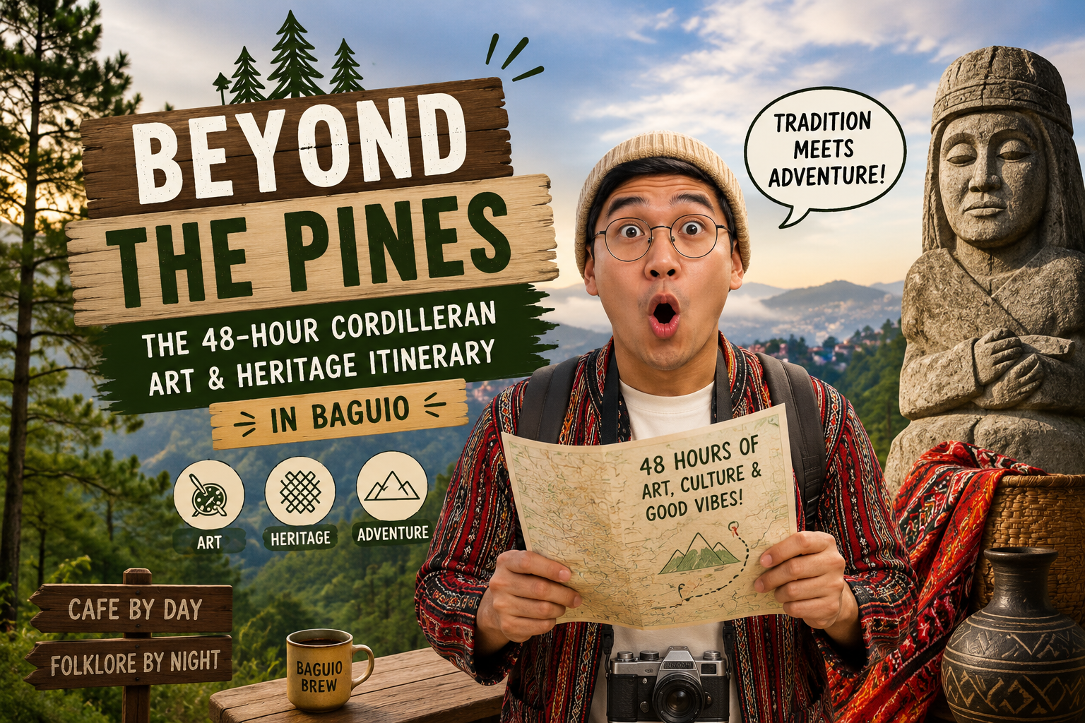 Beyond the Pines: The 48-Hour Cordilleran Art & Heritage Itinerary in Baguio