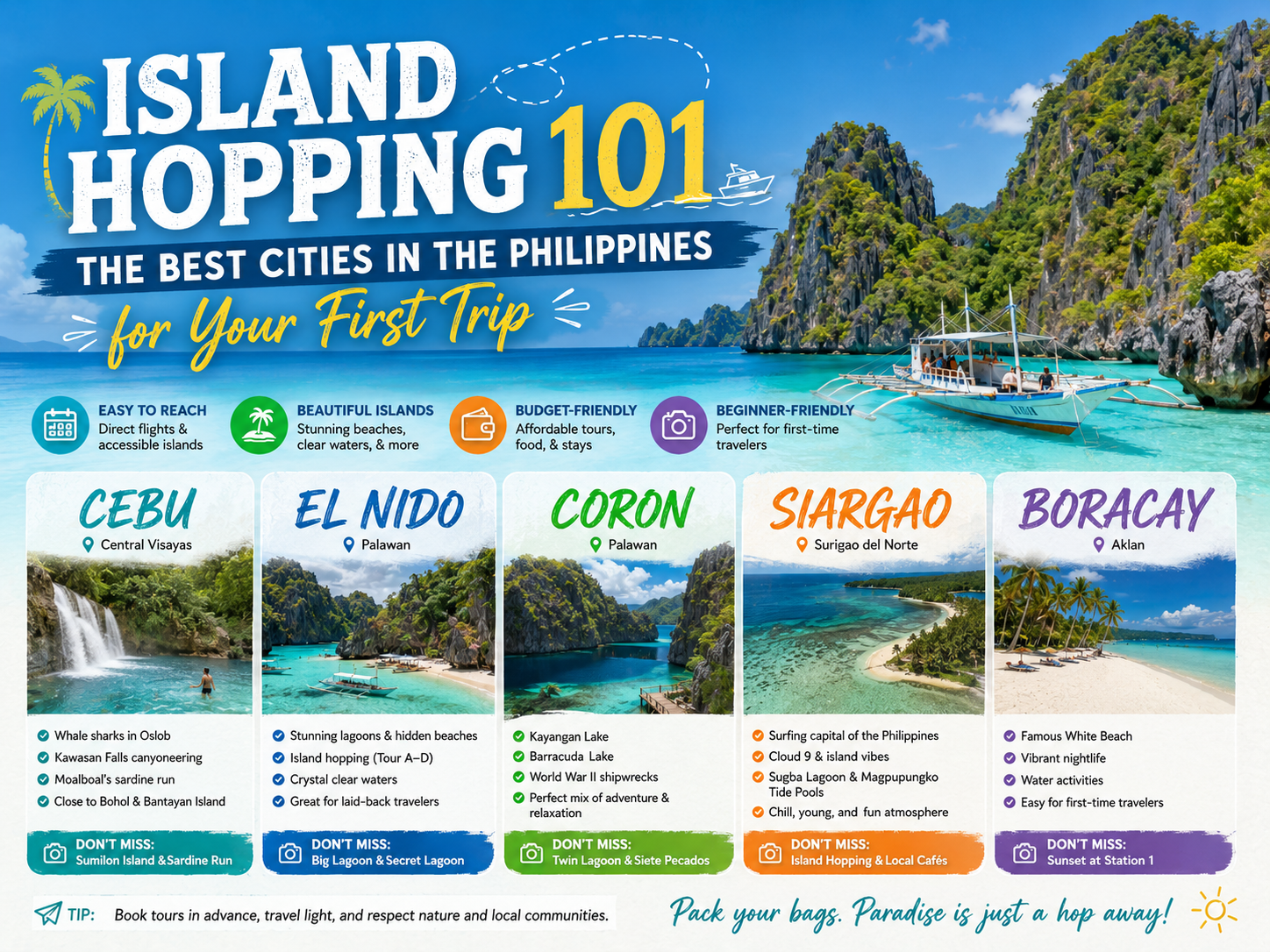 Island Hopping 101: The Best Cities in the Philippines for Your First Trip