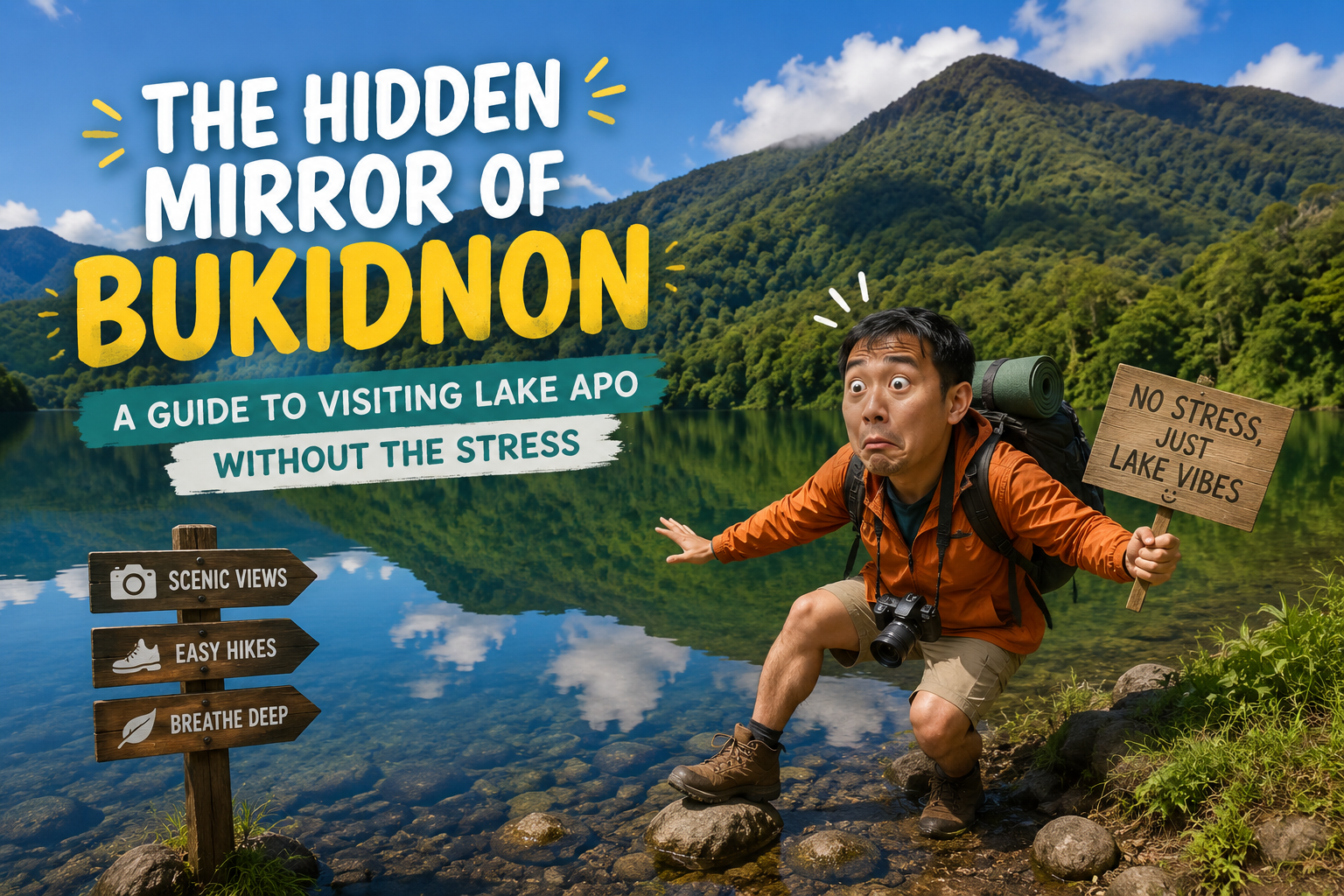 The Hidden Mirror of Bukidnon: A Guide to Visiting Lake Apo Without the Stress