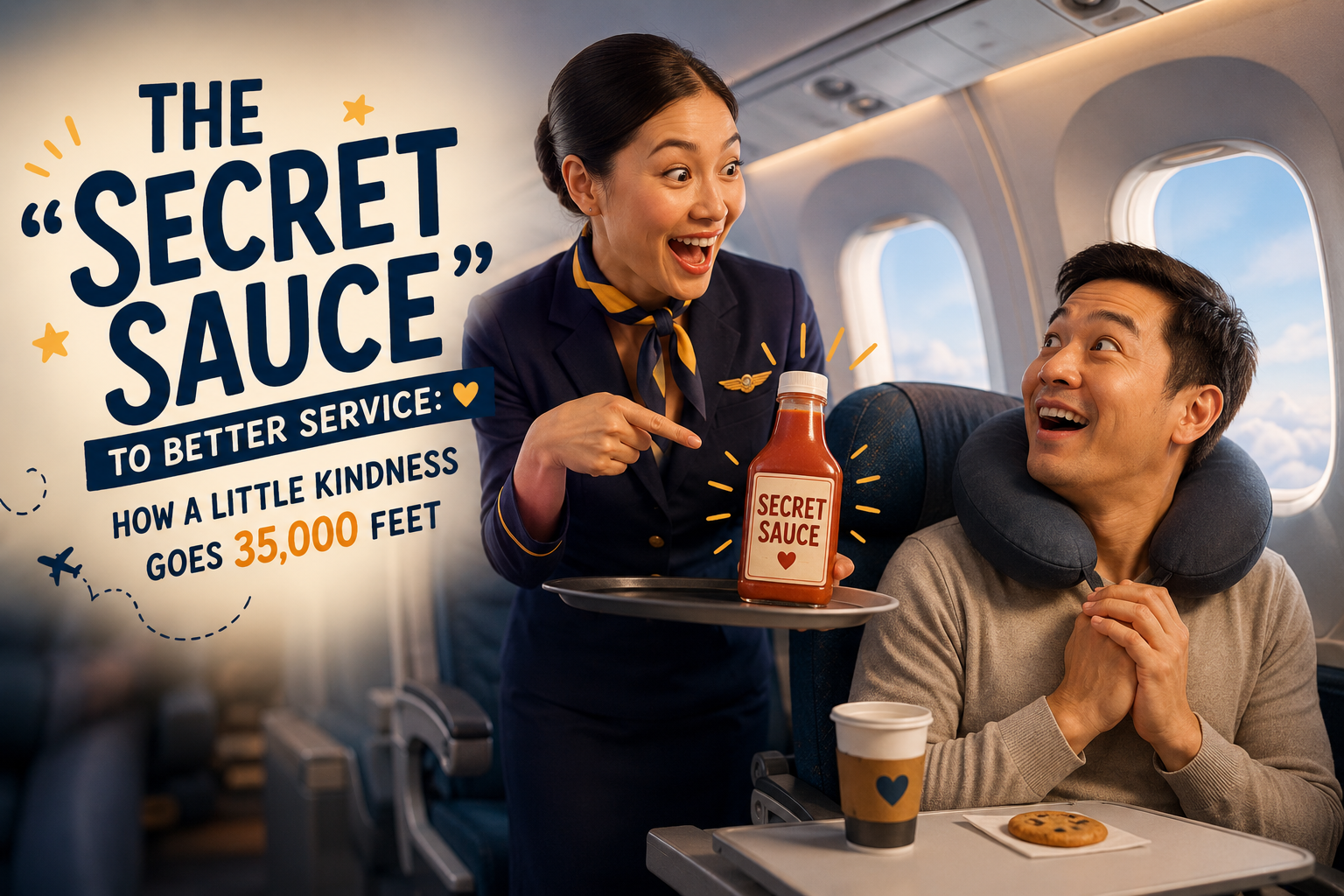 The “Secret Sauce” to Better Service: How a Little Kindness Goes 35,000 Feet