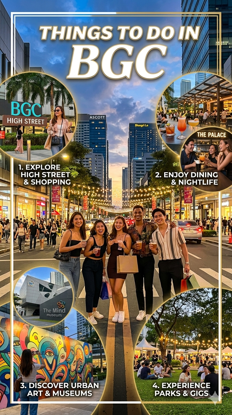 Crave the Ultimate Manila Vibe: 21 Epic Things to Do in BGC for an Unforgettable Escape