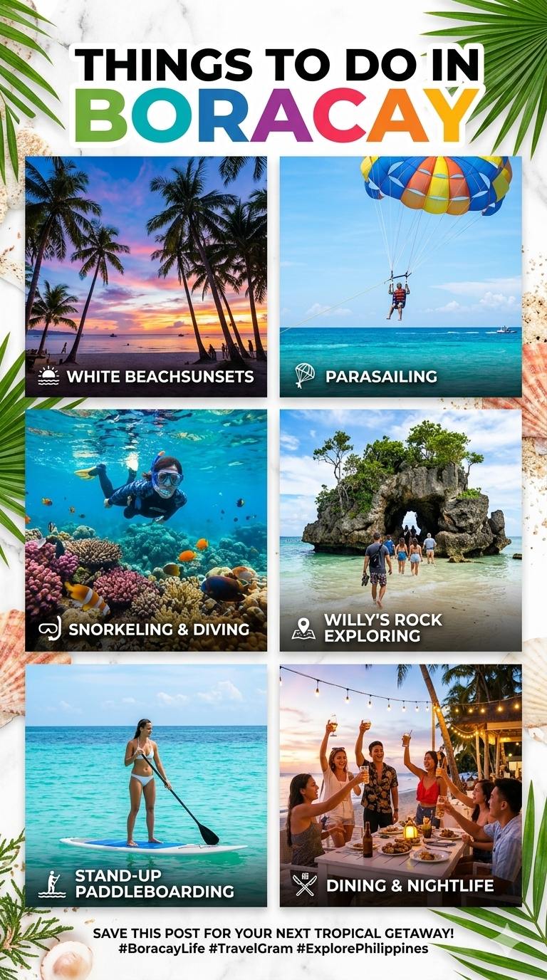 Escape to Paradise: 27 Ultimate Things to Do in Boracay (2026 Guide)