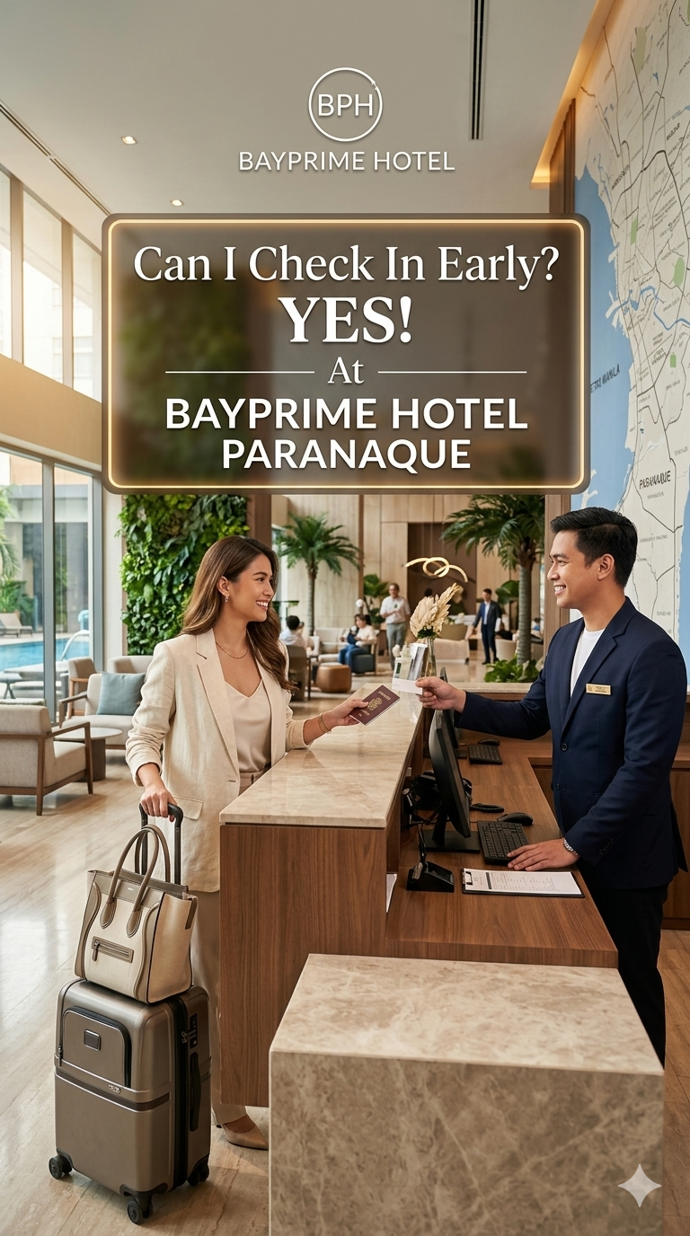 Stop Wasting Your Travel Day: The Ultimate Early Check-In Guide to Bayprime Hotel Parañaque
