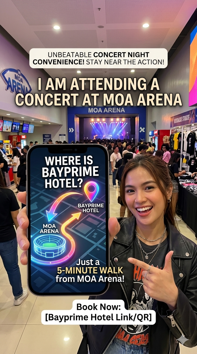 Skip the Post-Concert Traffic Nightmare: Why Bayprime Hotel is Your MOA Arena Concert Sanctuary