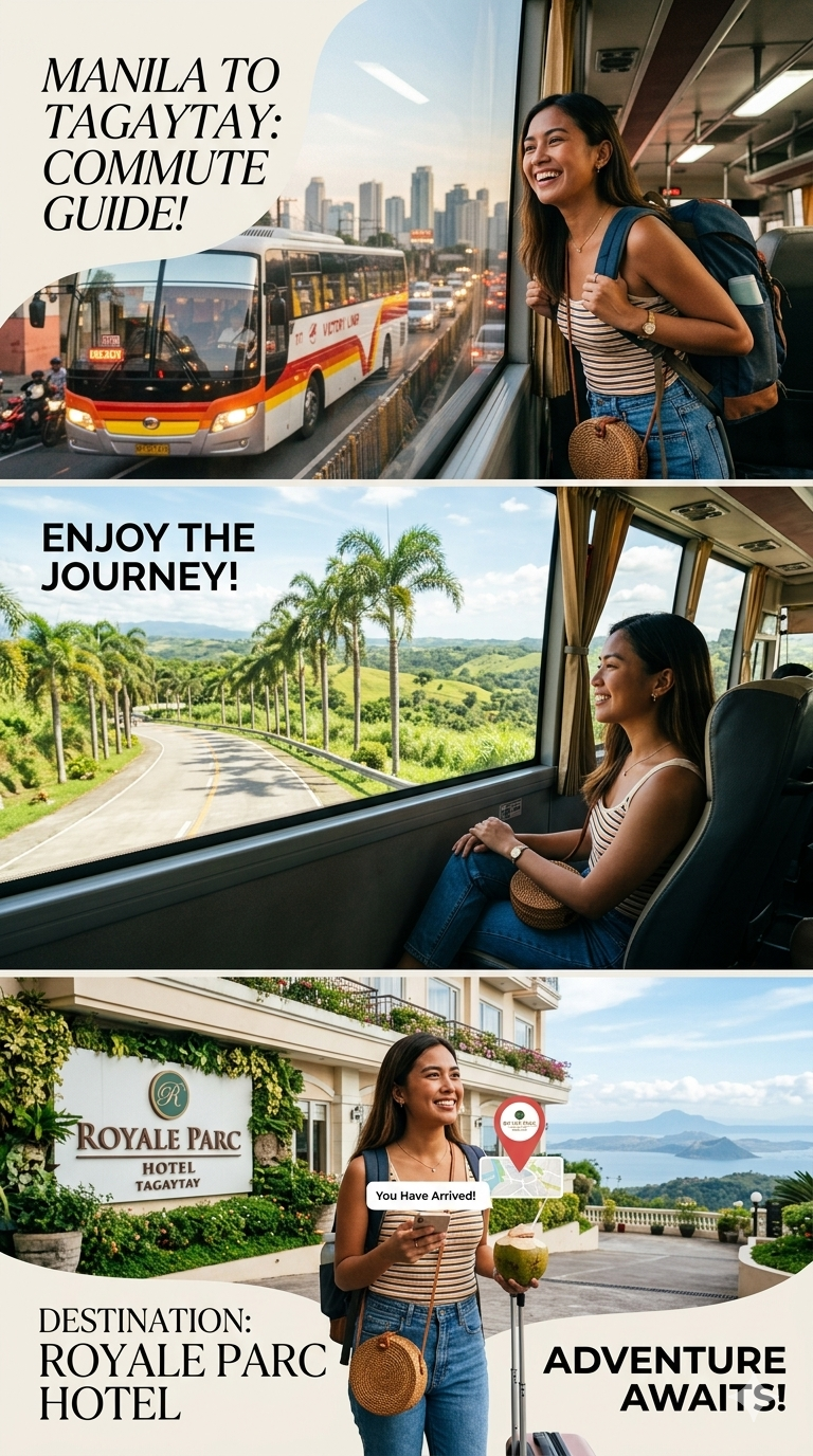 Commute to Royale Parc Hotel Tagaytay: The Ultimate Stress-Free Manila Guide