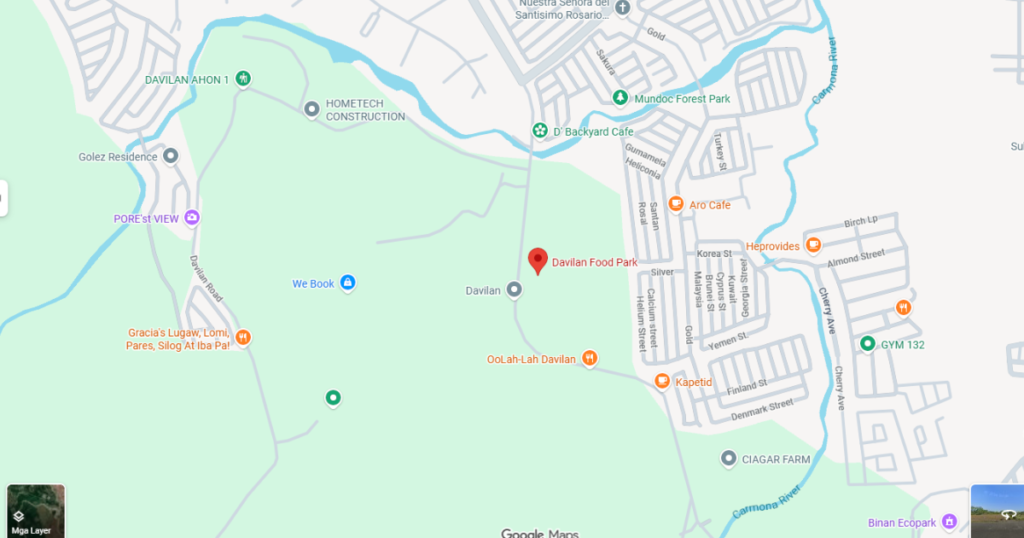 where is davilan food park