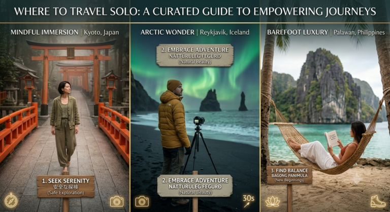 Where to Travel Solo The Ultimate Guide for First-Time Adventurers